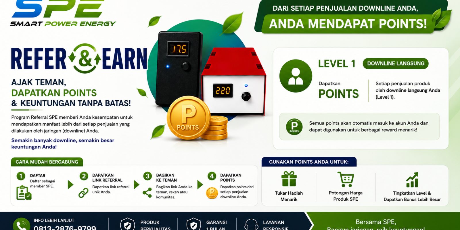 Dapatkan Referal Points!
